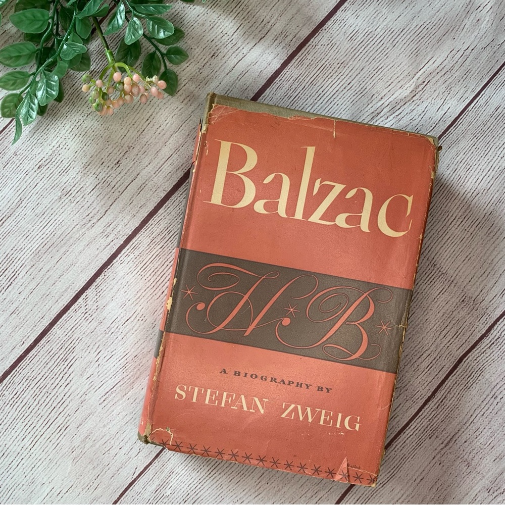 Vintage Balzac book